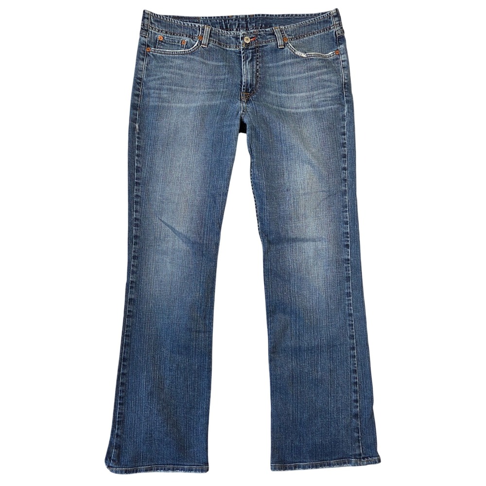Vintage Lucky Brand Wonder Jean Women 36x31 Blue Medium Wash Western Made in USA
